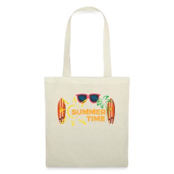 SUMMER TIME - Sac en tissu - nature - Devant