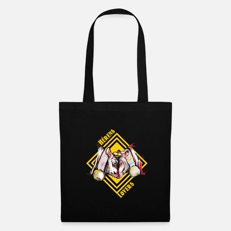 Vache d'hérens lovers - Sac en tissu - noir