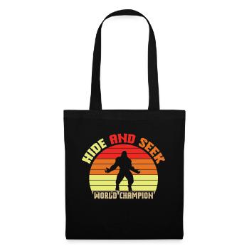 And Seek World Champion Bigfoot - Tote Bag - black - Front