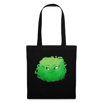 Little Pelota Monster n°7 – green - Tote Bag - black - Front