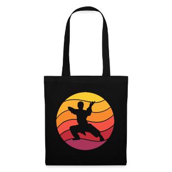 Martial Arts Retro Style Vintage - Tote Bag - black - Front