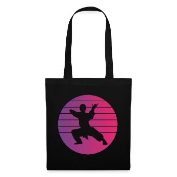 Martial Arts Retro Style Vintage - Tote Bag - black - Front
