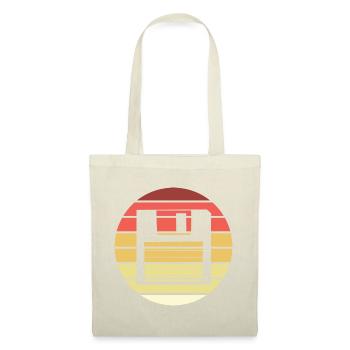 Floppy Retro Style Vintage - Tote Bag - nature - Front
