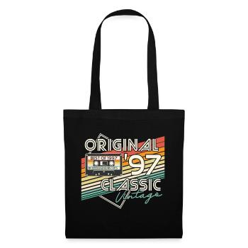 1997 Vintage Vintage Retro Birthday Gift - Tote Bag - black - Front