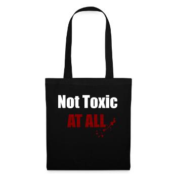 Gamers Outfit - Not Toxic at all - Stoffbeutel - Schwarz - Vorne