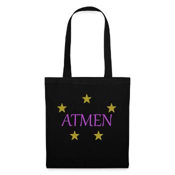 Atmen - Stoffbeutel - Schwarz - Vorne