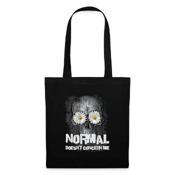 La normalité ne me concerne pas - Sac en tissu - noir - Devant