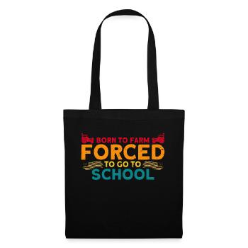 Agriculture Tractor Farmer Gift - Tote Bag - black - Front