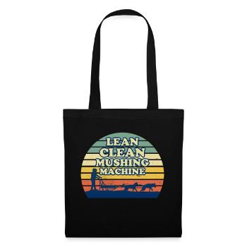 Husky Owner Sledding Dog Sledge Gesc - Tote Bag - black - Front