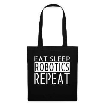 funny quote mechanical robotics engineer cool - Stoffbeutel - Schwarz - Vorne