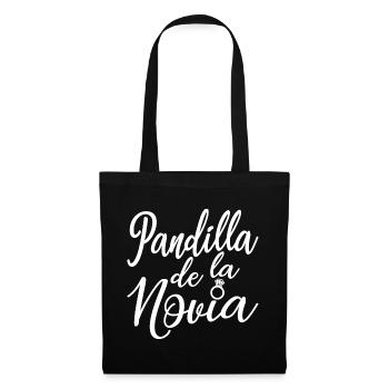 Pandilla de la Novia Bride's Gang Bridesmaid Gift - Tote Bag - black - Front