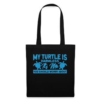 Sea turtles Turtle keeping Sea shell - Tote Bag - black - Front