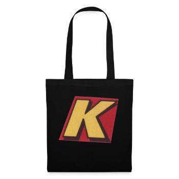 K - Tote Bag - black - Front