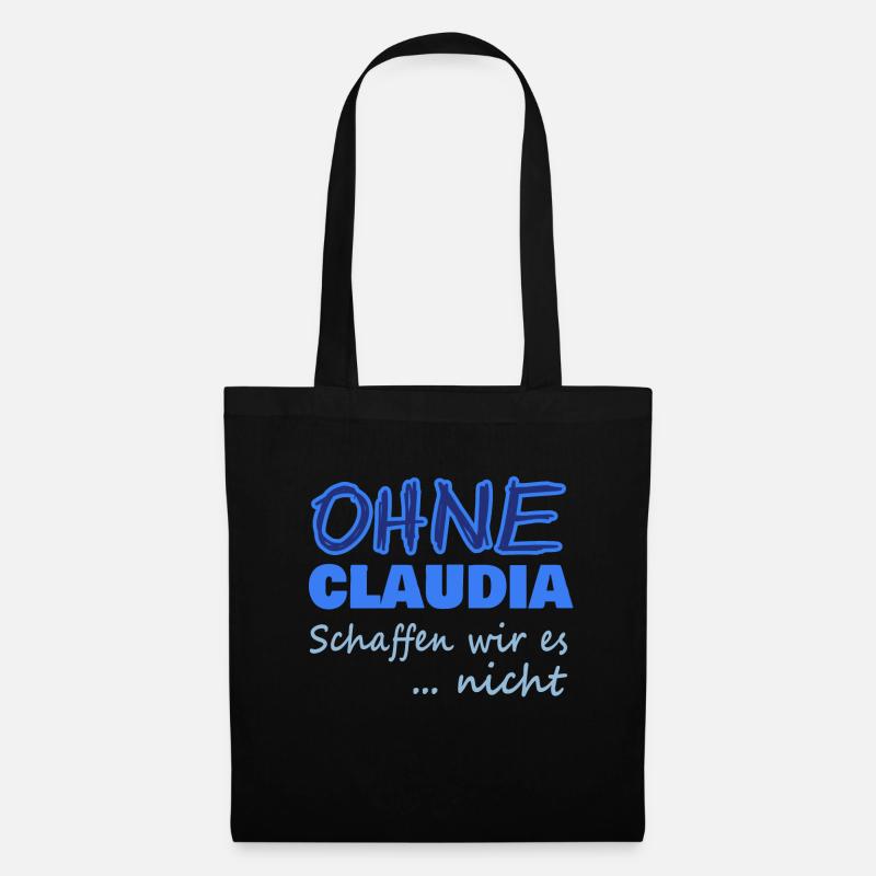 claudia - Stoffbeutel - Schwarz