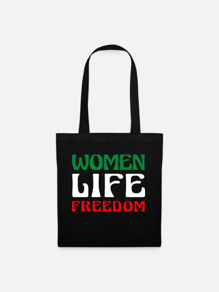 Women Life Freedom - Søte iranske kvinner - Mulepose - sort
