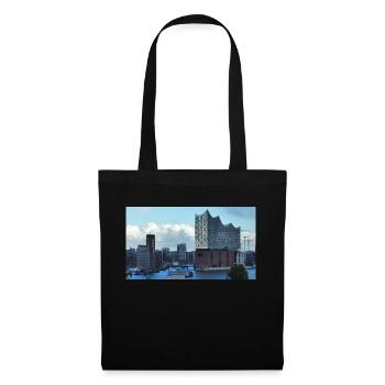 Elbphilharmonie Hamburg - Stoffbeutel - Schwarz - Vorne