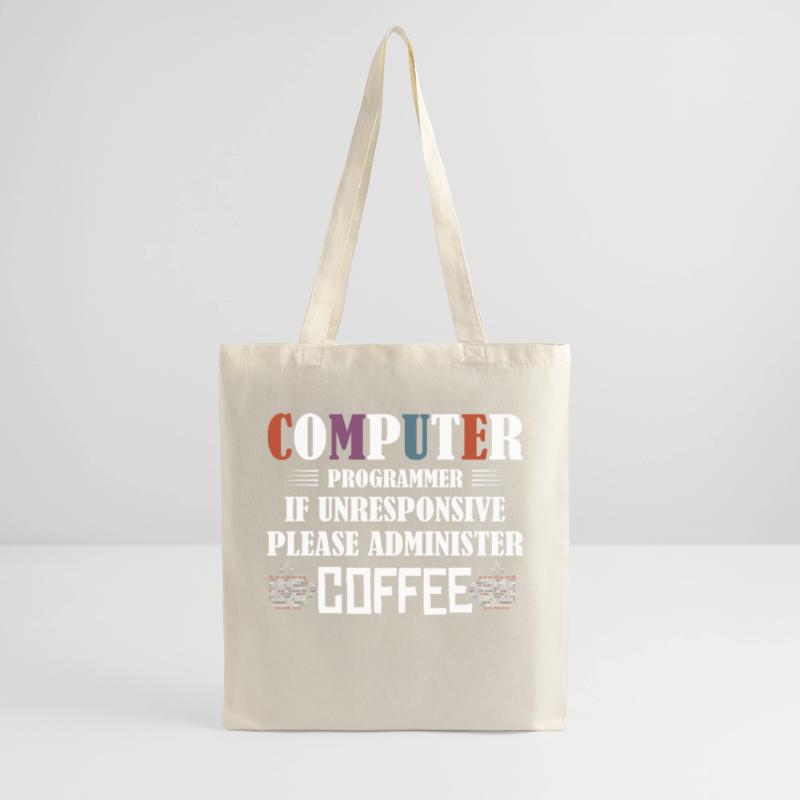 Computer Programmer Software Coding Stoffbeutel
