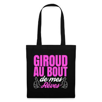 Giroud au bout de mes rêves - Sac en tissu - noir - Devant