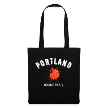 Portland Basketball - Stoffbeutel - Schwarz - Vorne