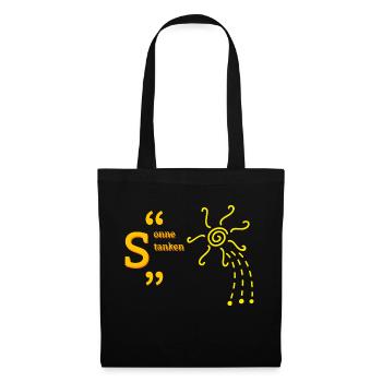 sun - Tote Bag - black - Front