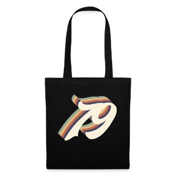 79ème anniversaire vintage - Sac en tissu - noir - Devant