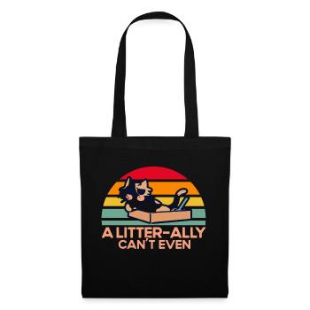 Cat Cat Lover Cat Mama Gift - Tote Bag - black - Front