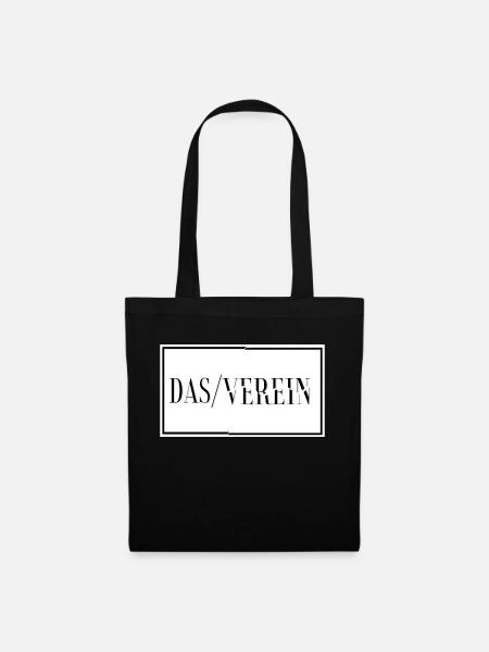 DAS VEREIN - Stoffbeutel - Schwarz
