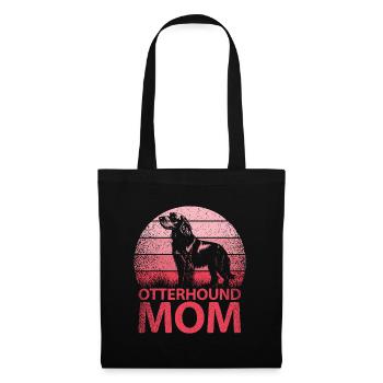 Otterhound Otter Dog Mom Mistress Pink - Tote Bag - black - Front