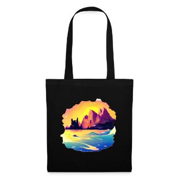 Allemagne nature - Sac en tissu - noir - Devant
