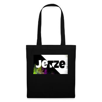 Jetze - Stoffbeutel - Schwarz - Vorne