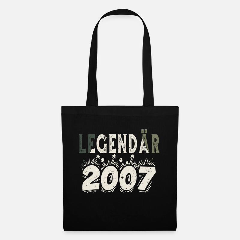 Legendär 2007 - Stoffbeutel - Schwarz