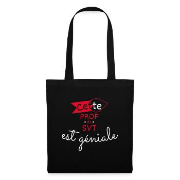 Prof de SVT Géniale cadeau - Sac en tissu - noir - Devant
