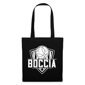 Vêtements de joueur de boccia avec balles de boccia Boccia - Sac en tissu - noir - Devant