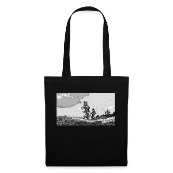 bmx - Sac en tissu - noir - Devant