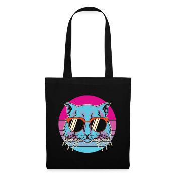 cat, cat then, I love cats - Tote Bag - black - Front