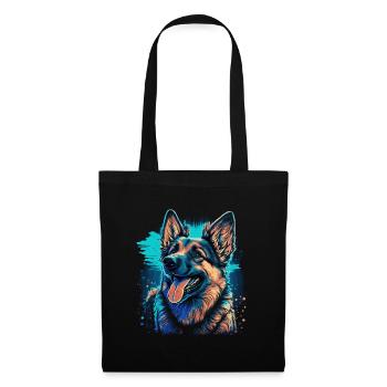 German Shepherd - Tote Bag - black - Front