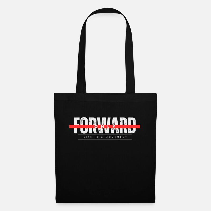 ONLY FORWARD - Stoffbeutel - Schwarz