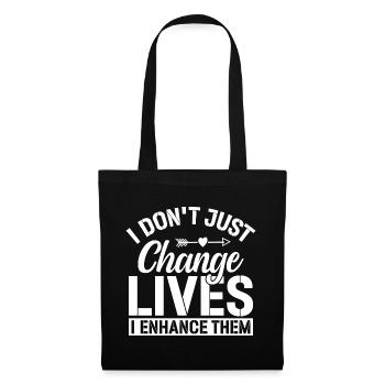 Plastic surgeon does not change life expert - Tote Bag - black - Front