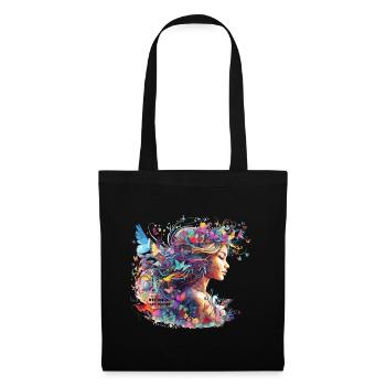 Création de l’ - Sac en tissu - noir - Devant