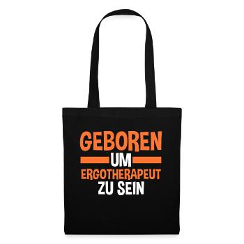 Ergotherapie Ergotherapeut - Stoffbeutel - Schwarz - Vorne