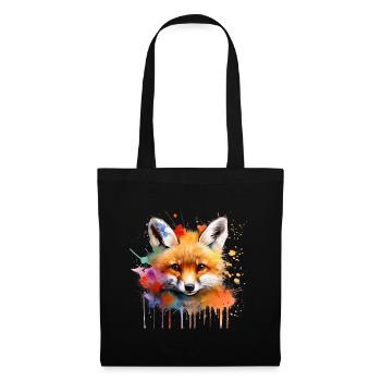 fox, pup - Tote Bag - black - Front
