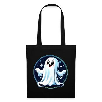 Mignon petit croquemitaine - Sac en tissu - noir - Devant