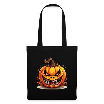Halloween Pumpkin Head Spooky Spooky Horror - Tote Bag - black - Front