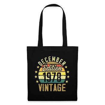 Legends were born in December 1978 - 1978 edition - Tote Bag - black - Front