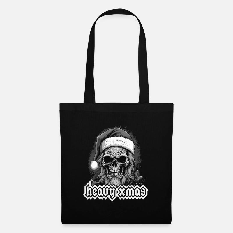 Heavy xmas - Stoffbeutel - Schwarz