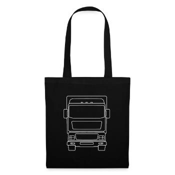 Cool truck design: Perfect for truck fans! - Tote Bag - black - Front