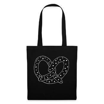 Bretzel Sketch Collation - Sac en tissu - noir - Devant