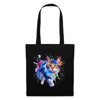cat, kitten - Tote Bag - black - Front
