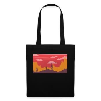 Wander around the desert. - Tote Bag - black - Front