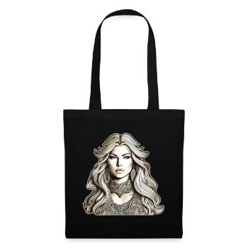 Fantasy Woman - Tote Bag - black - Front